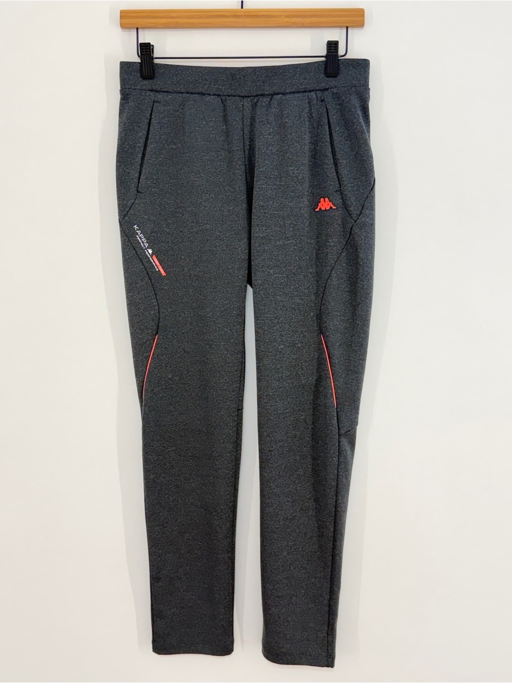 Kappa Women's Dark Gray Athletic Track Pants Size Medium